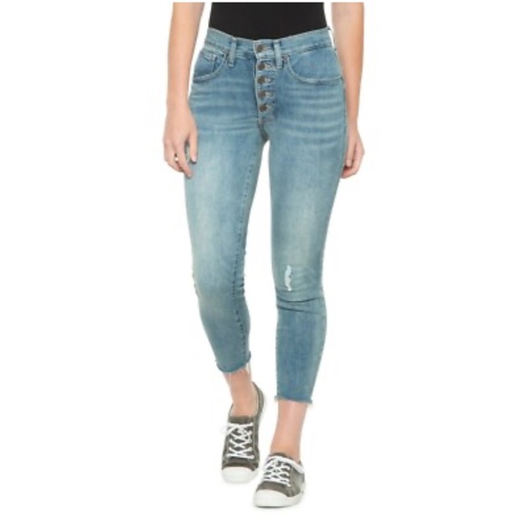 Lucky Brand Ankle Skinny Jeans Sz 0/25 - Picture 1 of 11